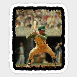 Bert Campaneris in Oakland Athletics Sticker